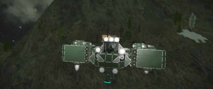 Blueprint Mru cargo ship Space Engineers mod