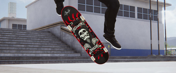 Sonstiges Chris Cole's Zero boards Skater XL mod