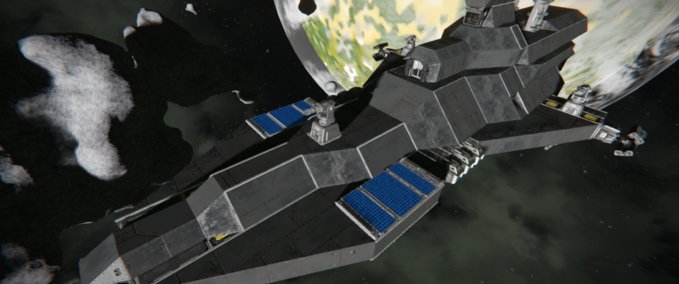 Blueprint Ulysses-Class Starcruiser Space Engineers mod