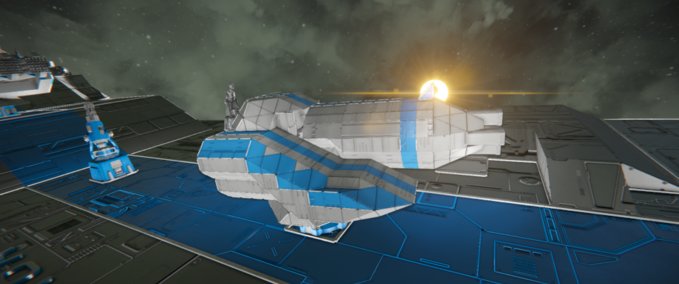 Blueprint Rocket Cannon Space Engineers mod
