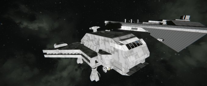 Space Engineers: Gozanti-Light Cruiser v 1.0 Blueprint, Ship, Other ...