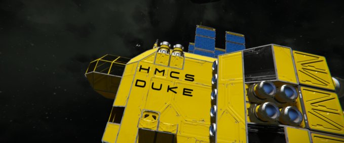 Blueprint HMCS DUKE Space Engineers mod