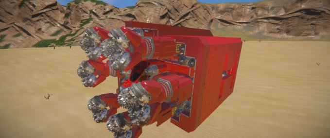 Blueprint A.m. Hermit crab 1 Space Engineers mod