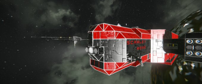 Blueprint The Scarlet Rose Space Engineers mod