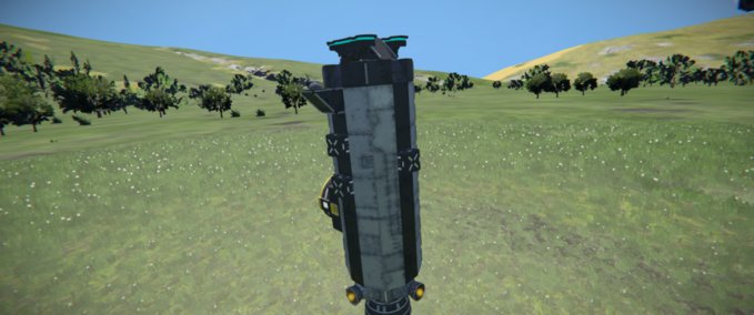 Blueprint Cruise missile intercepter Space Engineers mod