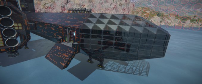 Blueprint Ship 9 Space Engineers mod
