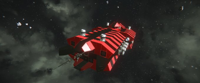 Blueprint Missile Gunboat - Iron Order Empire Space Engineers mod