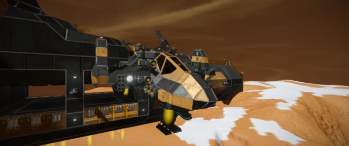 Blueprint NLN Xeon Fighter Space Engineers mod