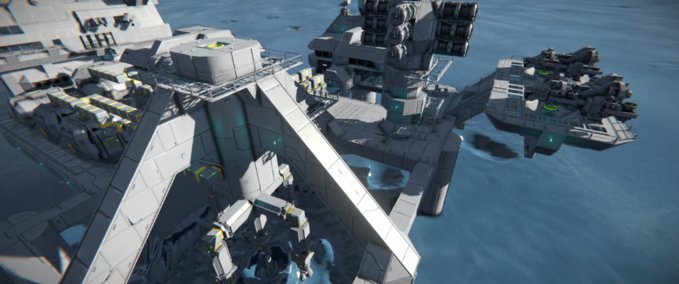 Blueprint Ice Refinary MK1 Space Engineers mod