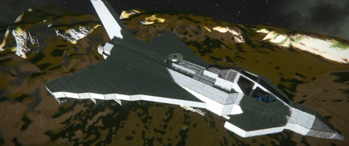 Blueprint Eurofighter Typhoon Space Engineers mod