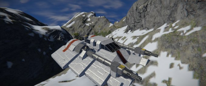Blueprint Snowspeeder Space Engineers mod
