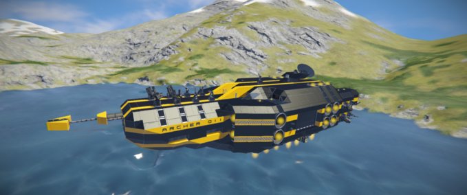 Blueprint OII Archer Space Engineers mod
