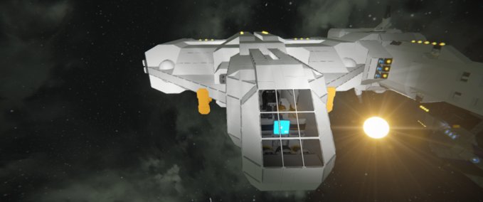 Blueprint Blake Prototype 3 Space Engineers mod