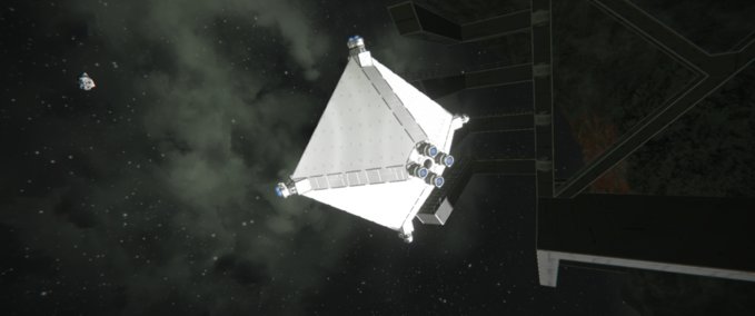 Blueprint Mhi scouting drone Space Engineers mod
