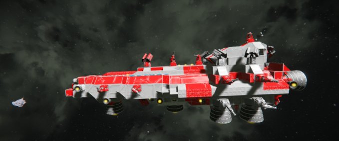 Blueprint DWC U.S.S Saturn Space Engineers mod