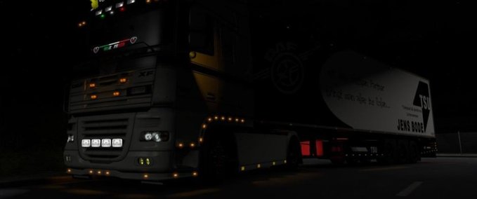 Trucks DAF 105 FRONT INTAKE PAINT + FENDER SLOT [1.38.X] Eurotruck Simulator mod