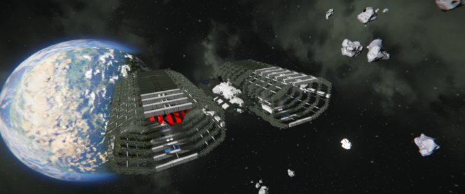 Blueprint Sol Station + Drydock Space Engineers mod