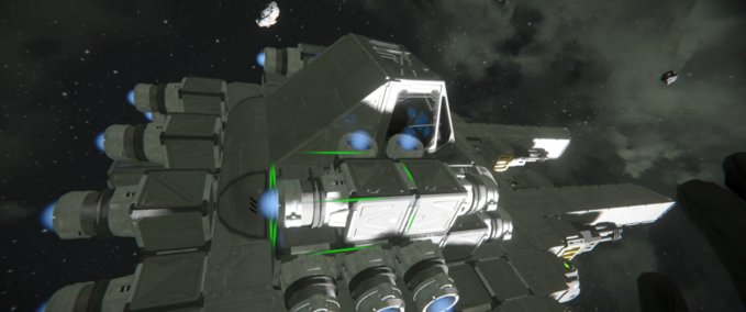 Blueprint Raipier class interceptor Space Engineers mod