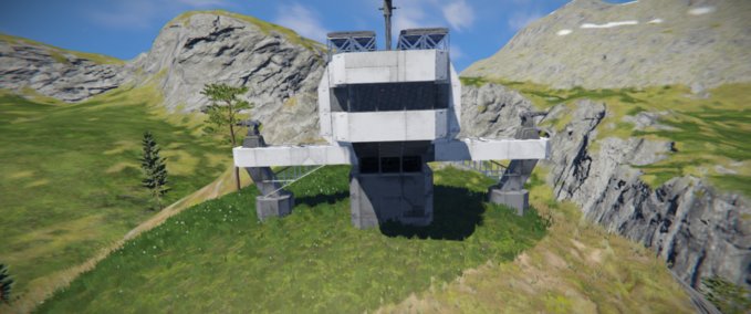 Blueprint ESDF OUSTPOST Space Engineers mod