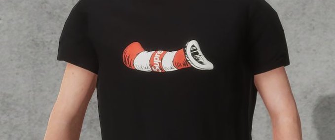 Uncategorized Supreme Cat In The Hat Tee Skater XL mod