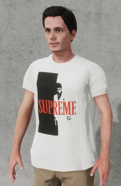 Supreme - supreme scarface split tee black sサイズの+spbgp44.ru