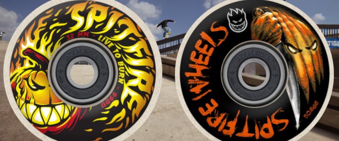 Gear Spitfire Wheels - Halloween Skater XL mod