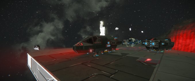 Blueprint hyper wave 01 Space Engineers mod