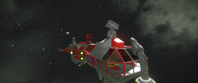 Blueprint DWC Atlas Frigate Space Engineers mod