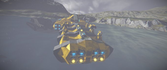 Blueprint ECMD - Light Mining Security Corvette Space Engineers mod