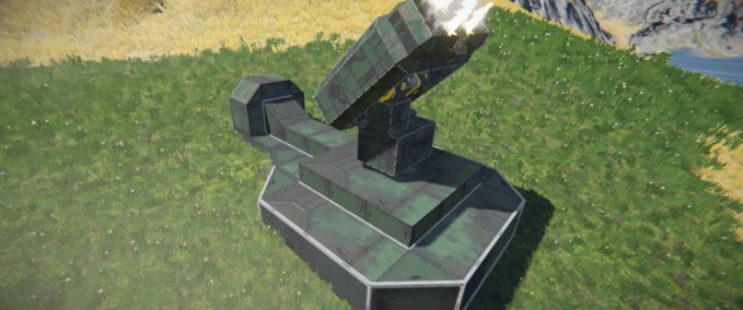 Blueprint Defense Turret System Space Engineers mod