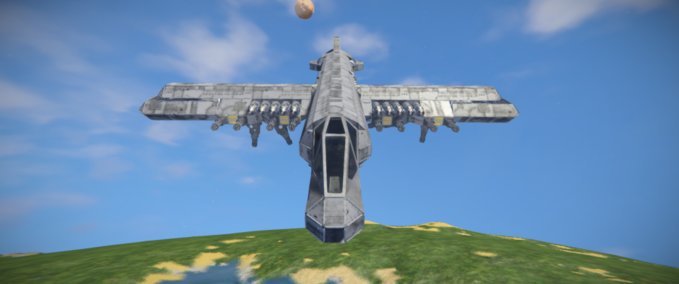 Blueprint Atmo A-1 Striker Space Engineers mod
