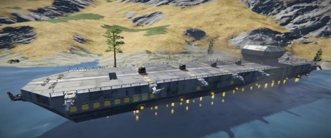 Blueprint Carrier CV-45 Space Engineers mod