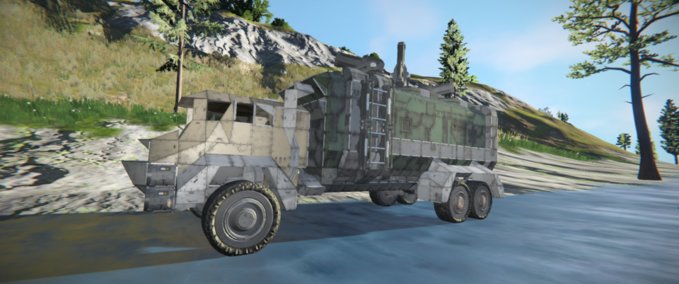 Blueprint JTF RVR2 Mobile SAM Space Engineers mod