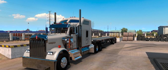 Trucks [ATS] Kenworth W900 von Sava1 -updated- [1.38.x] American Truck Simulator mod