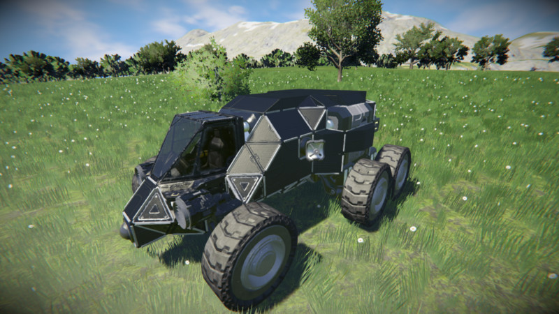 Space engineers rover