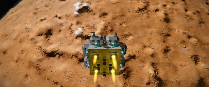 World Planète Mars 2020-10-17 19:20 test fus fini Space Engineers mod