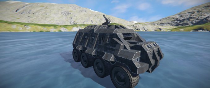 Blueprint H-A-V Heavy Assualt Vehicle Space Engineers mod