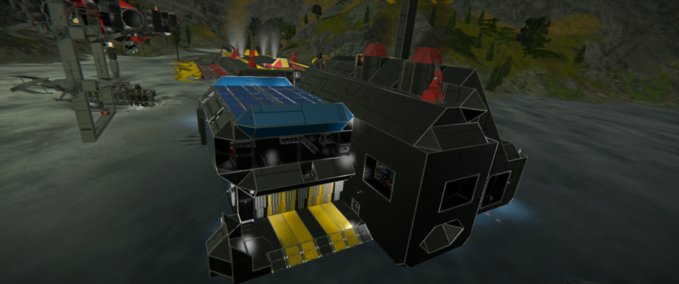 Blueprint Refueling auto manufacturing base Space Engineers mod