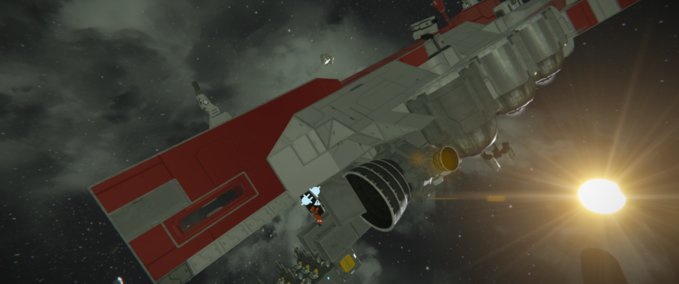 Blueprint Republic frigate clone wars Space Engineers mod