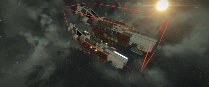 Blueprint Light scout modified delta 7 Space Engineers mod