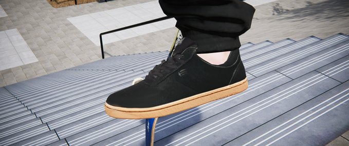 Uncategorized Etnies Joslin Black Gum Skater XL mod
