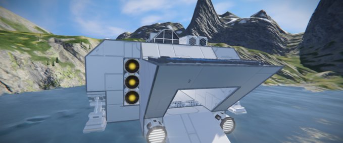 Blueprint PFS Colony ship Space Engineers mod