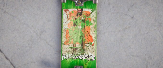 Gear Realistic "FA" Deck Skater XL mod