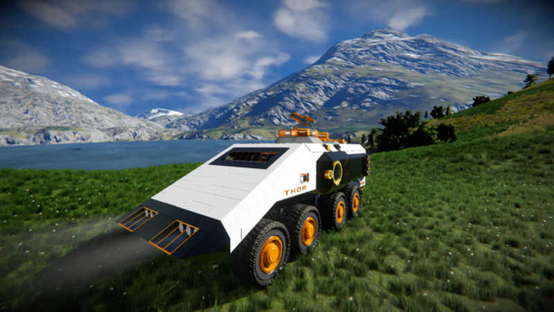 Space Engineers: T-09 THOR v 1.0 Blueprint, Rover, Small_Grid, Safe Mod ...