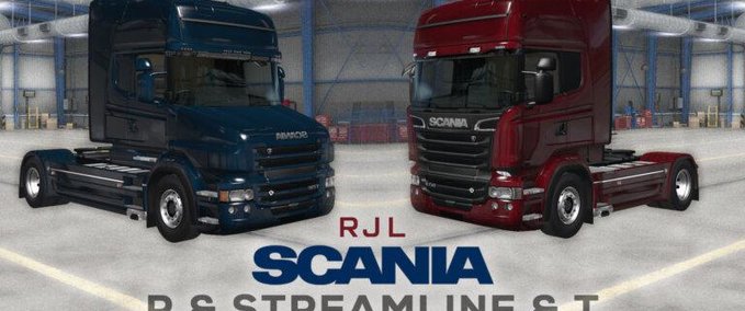 Trucks [ATS] RJL SCANIA R, STREAMLINE & T (1.39) American Truck Simulator mod