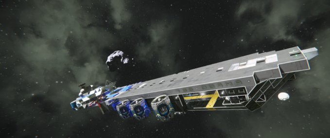 Blueprint I.S.S. OBAMA Space Engineers mod