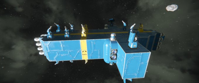 Blueprint KF Atack corvet Space Engineers mod