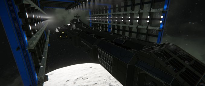 Blueprint Capital Ship Class LGN BlackOrca Space Engineers mod