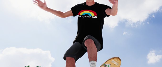 Uncategorized Enjoi - Gangster-ish Skater XL mod