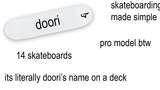 Thirteen Skateboards: Doori Signature Deck Mod Thumbnail